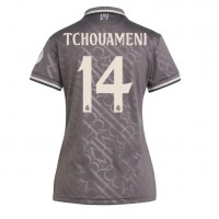 Maglie da calcio Real Madrid Aurelien Tchouameni #14 Terza Maglia Femminile 2024-25 Manica Corta